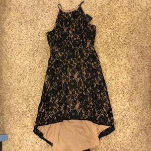 WHBM lace high-lo dress